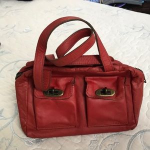 Vintage mini doctors bag. Genuine leather